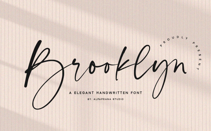Brooklyn -手写字体