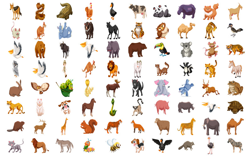 Wildlife Wonders: SVG Animal Illustrations