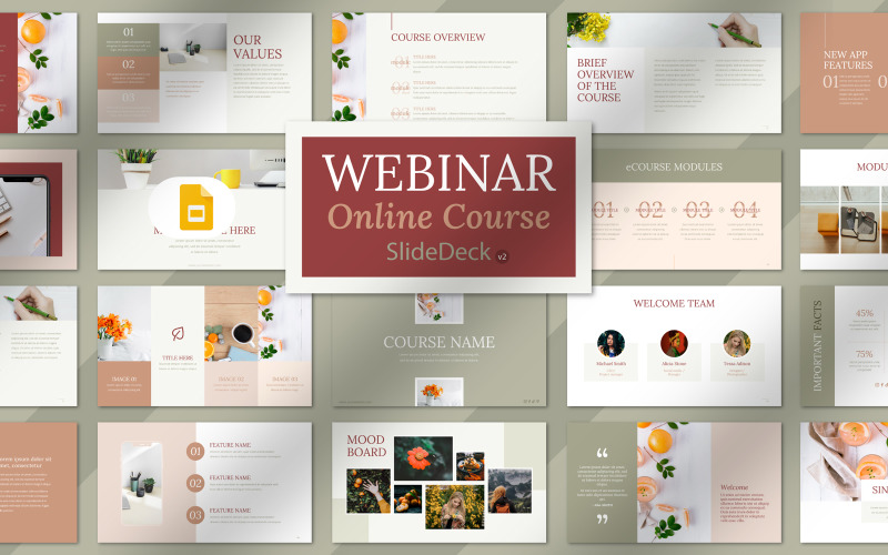 SlideDeck webinarcursus - Google Slides-presentatie