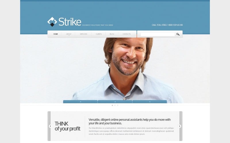 Business to Business Drupal Template