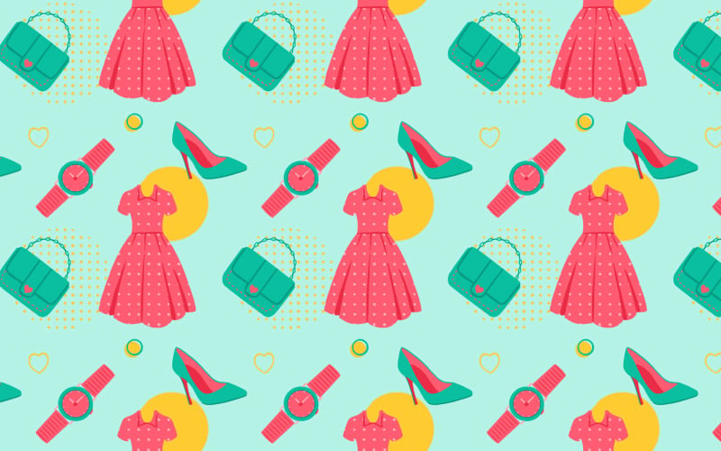 Women Fashion Seamless Pattern