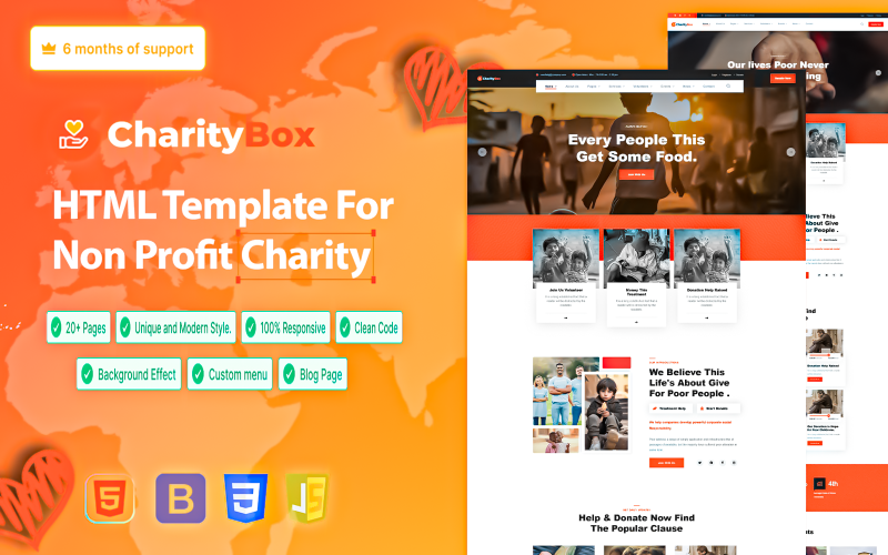 Charitybox -非营利慈善网站模型