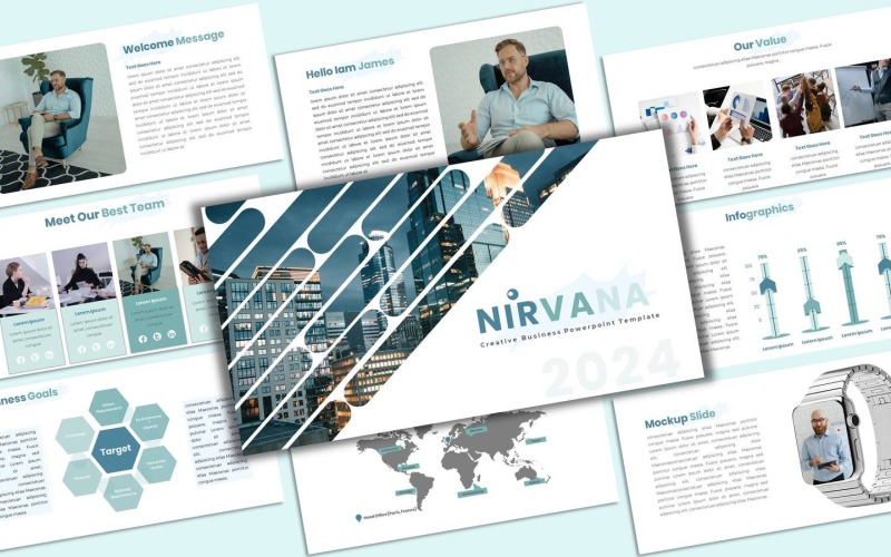 NIRVANA - PowerPoint模板