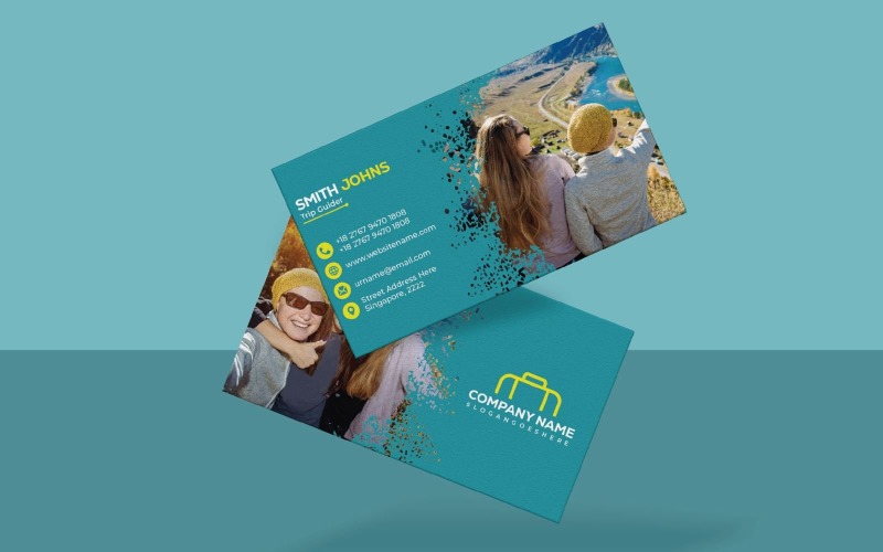 Премиум-шаблоны визиток для профессионалов туристических агентств