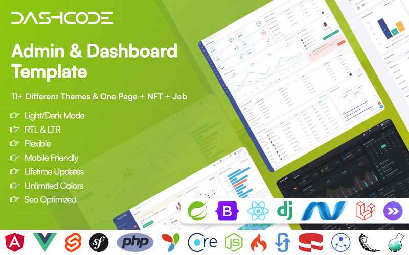 DashCode - Admin & Dashboard Template