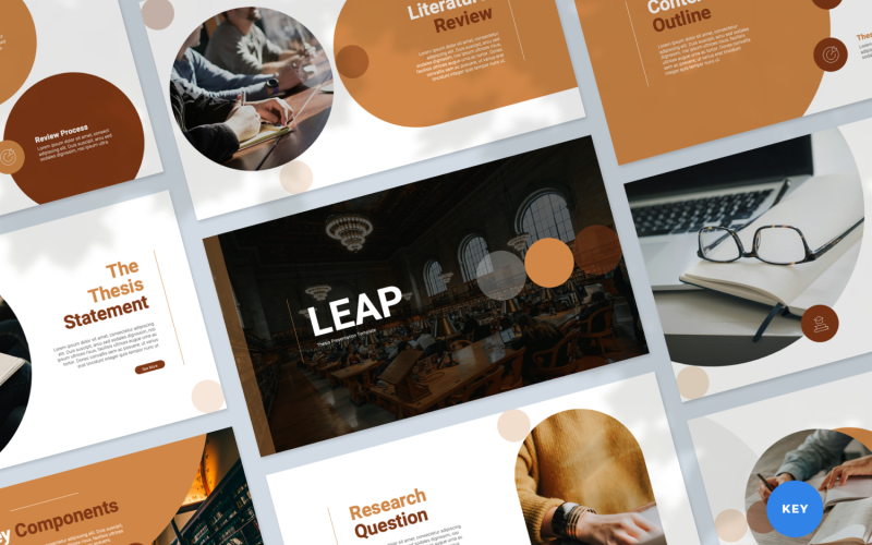 Шаблон основного доклада презентации дипломной работы Leap