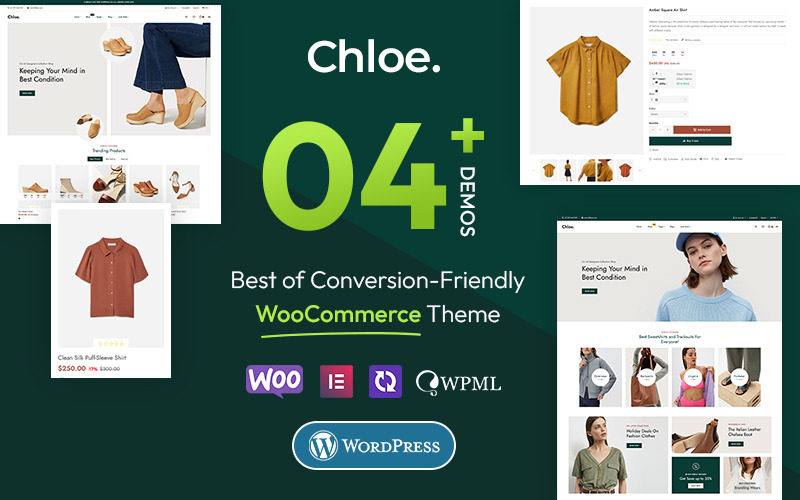 Chloe - Fast Fashion & 服装- WooCommerce主题