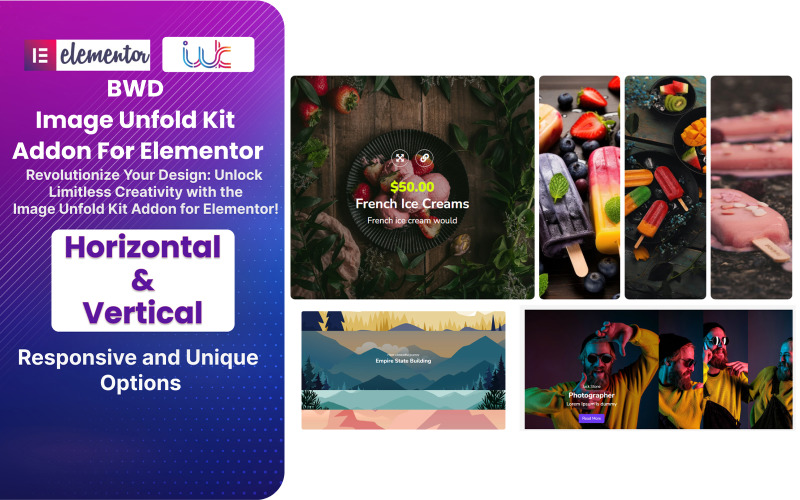 Image Unfold Kit WordPress Plugin pro Elementor