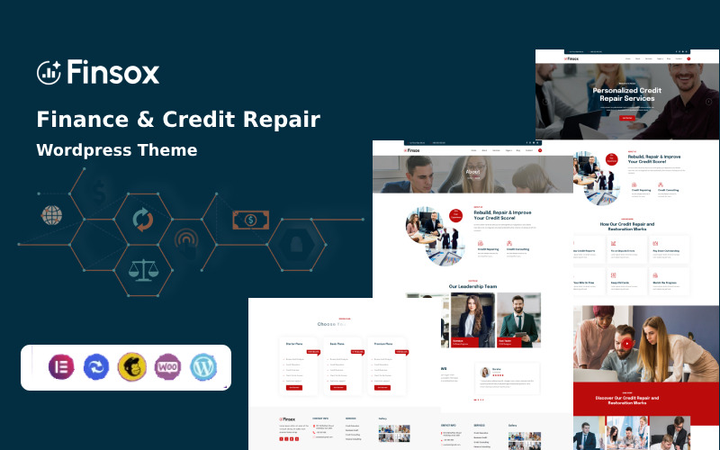 Finsox — тема WordPress для ремонта финансов и кредитов