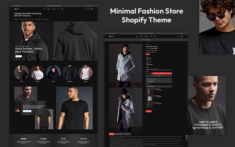 TeesSilk -商店时尚服装与印花t恤多功能自适应主题Shopify 2.0