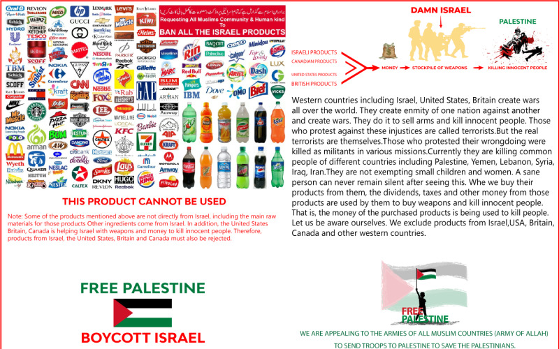 Boykott izraeli termék és más nyugati termékek pdf ingyenesen letölthető