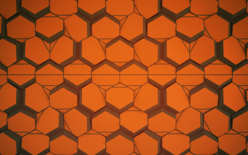 Hexagon Tech Backgrounds Vol.1