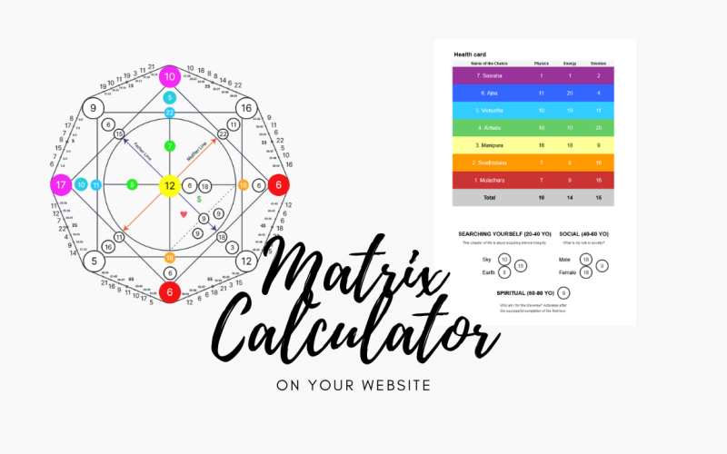 Calculateur de destin matriciel