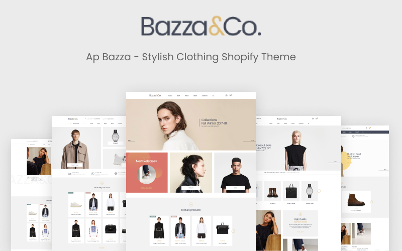 Ap Bazza - Tema de roupas elegantes do Shopify