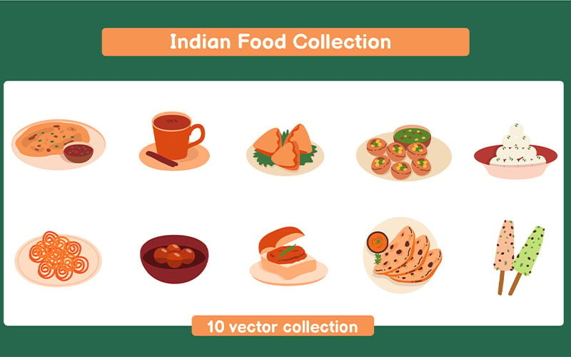 Collectieset voor Indiaas eten