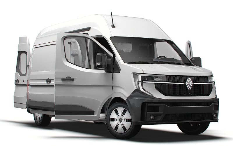 Wnętrze Renault Master L3H3 Van HQ 2024