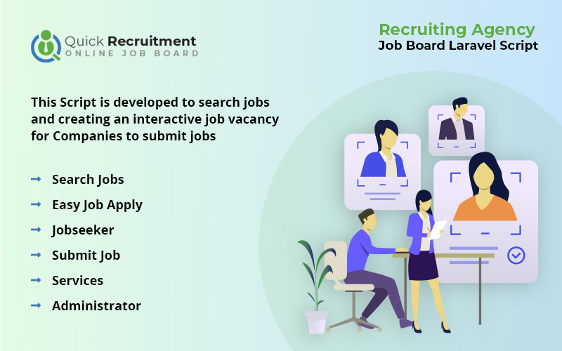 快速招聘- Laravel -招聘系统- PHP Job Script