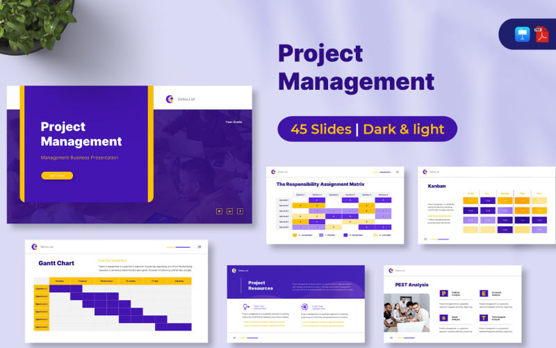 Project Management Keynote Template