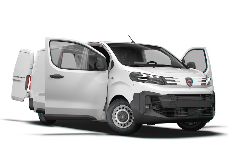 Интерьер Peugeot e Expert Van L3 HQ 2024 г.