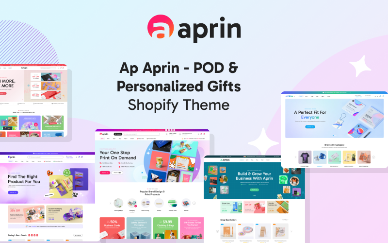 Ap Aprin - POD & 个性化礼品Shopify主题