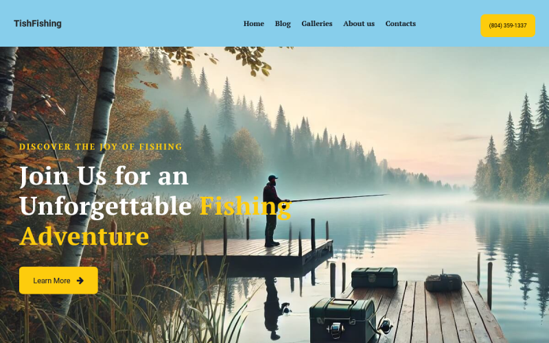 TishFishing – Thème WordPress pour la pêche