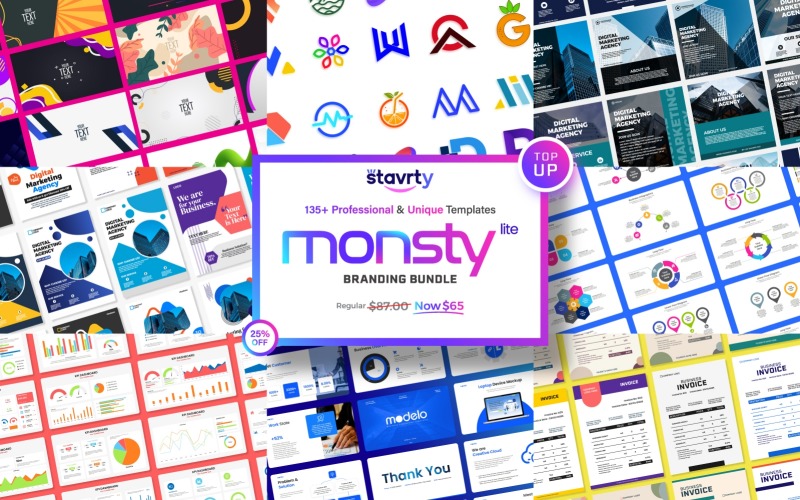 Monsty lite - Business plan. Business collection template