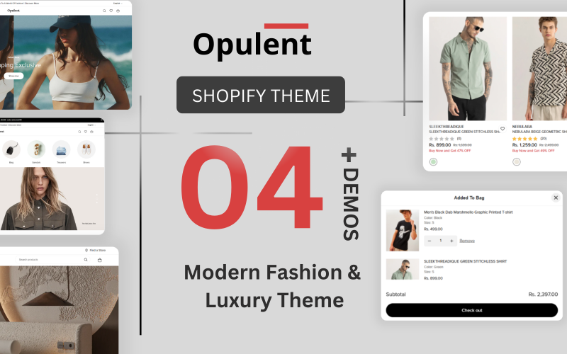 Överdådigt mode Shopify-tema OS2.0