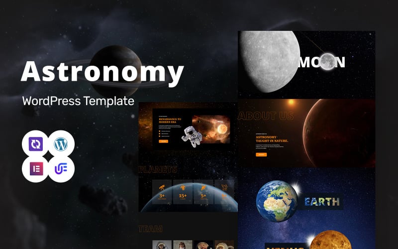 Astronomi - Astronomi Multipurpose WordPress Elementor Theme