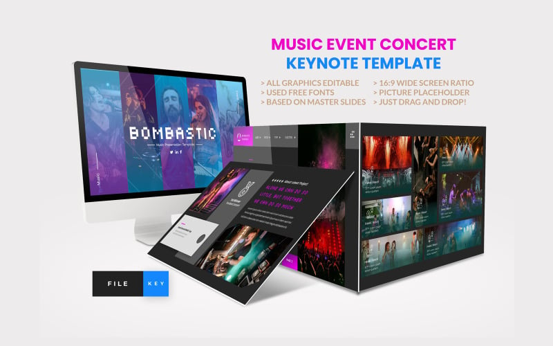 Music Event Concert Keynote Template