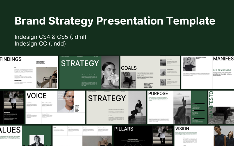 Minimal Brand Strategy Presentation Template