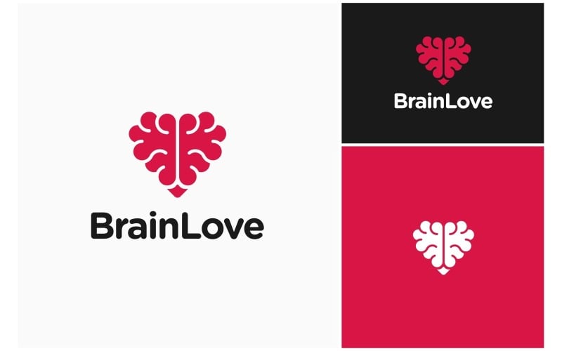 Brain Mind Love Heart标志