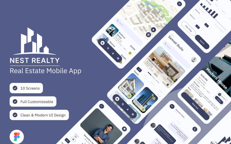 Nest Realty – Ingatlan mobilalkalmazás