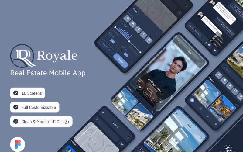 Royale – Ingatlan mobilalkalmazás