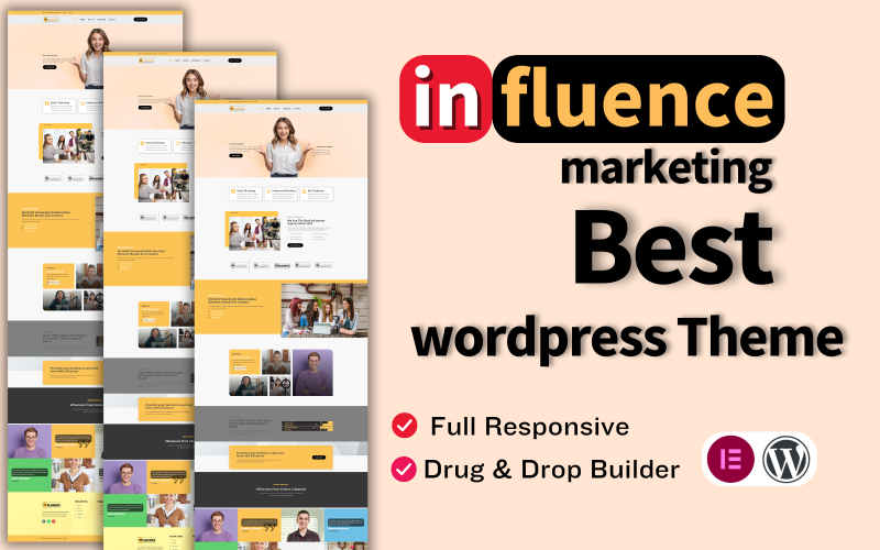 Influence Marketing Digital Wordpress Theme