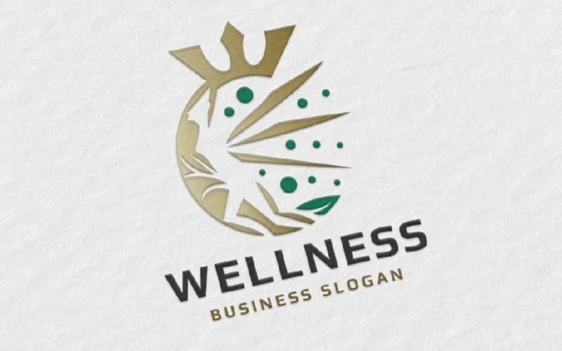 Logo für natürliche Wellness und Schönheit