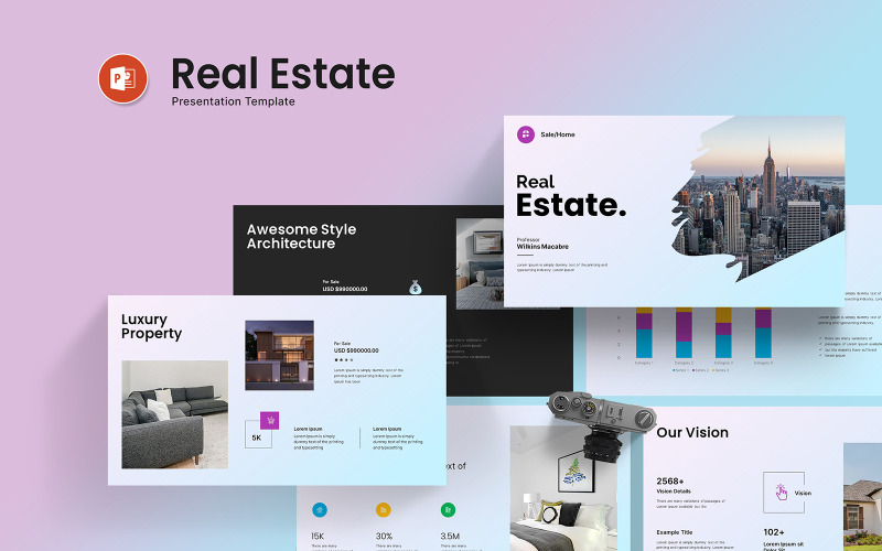 Real Estate Smart PowerPoint Presentation Template