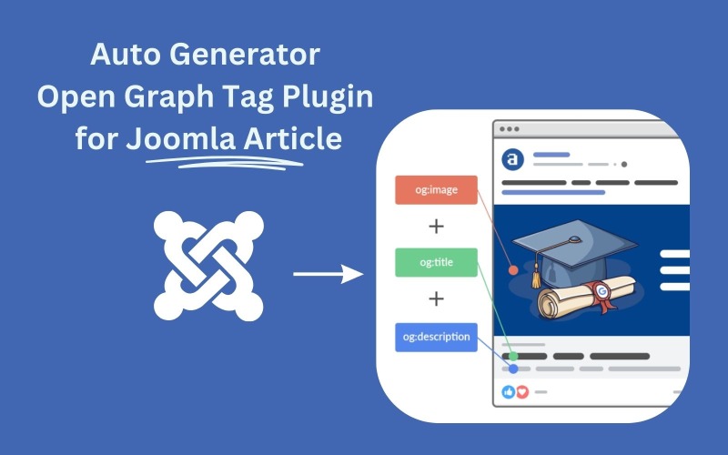 Artigo do plugin Auto Generator Open Graph Tag para Joomla