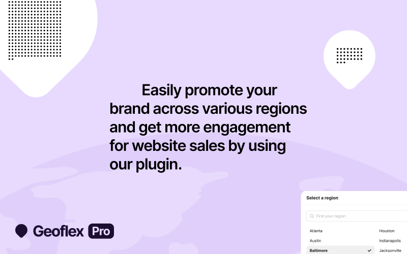 Geoflex Pro - WordPress plugin for regional adaptation