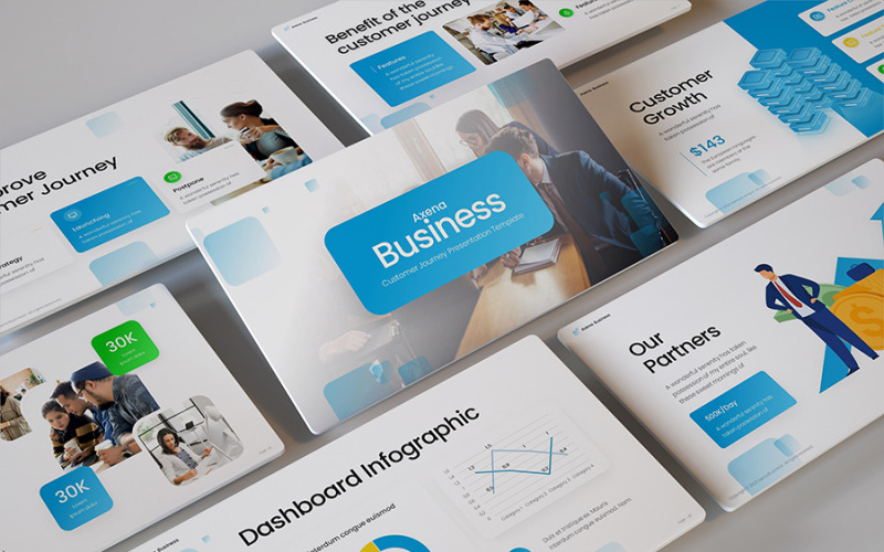 Axena - Business PowerPoint Template