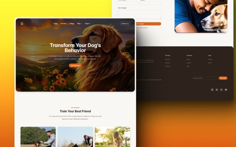 Canis - Dog Training Services HTML Website Template