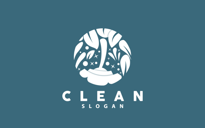 Cleaning Logo Vector Cleaning Clean Service V1