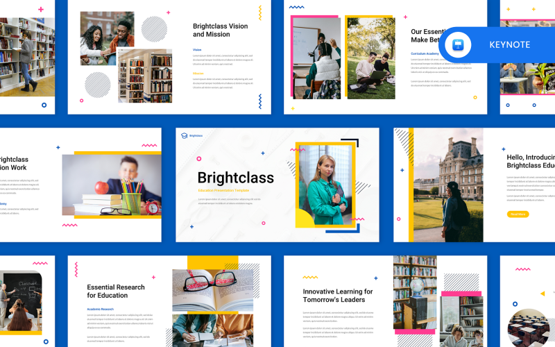 Brightclass - Education Keynote Template