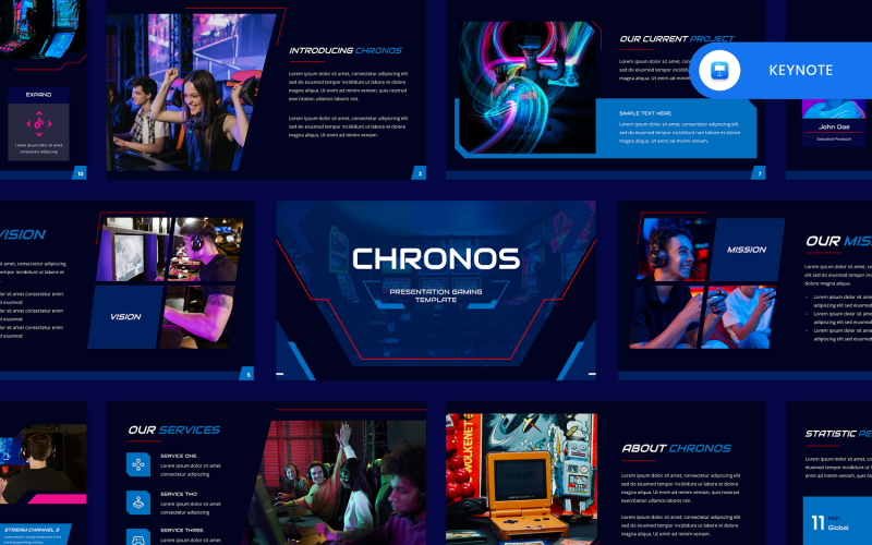 Chronos - игровой шаблон GKeynote