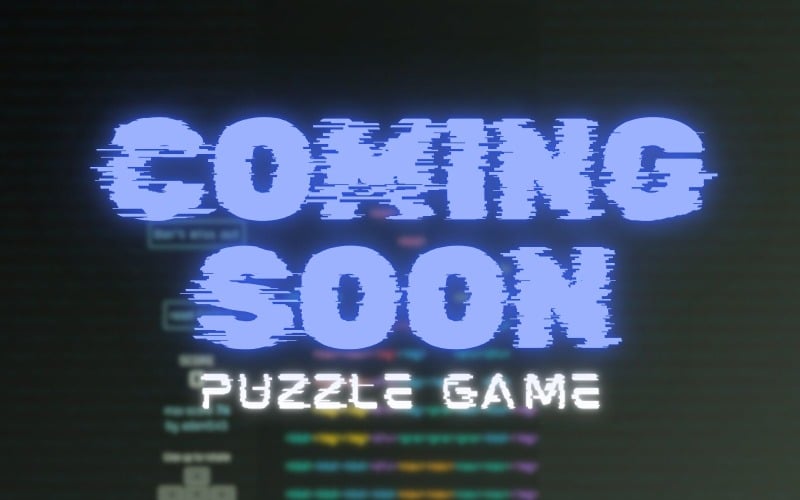 Engaging Coming Soon / Under Construction Page With Puzzle Game