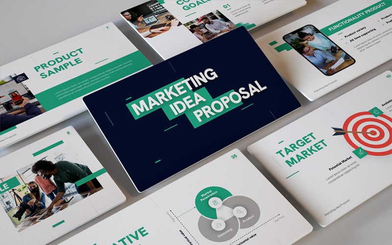 Upskill - Business Marketing PowerPoint Template