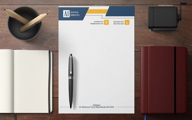 Office Letter Head Template