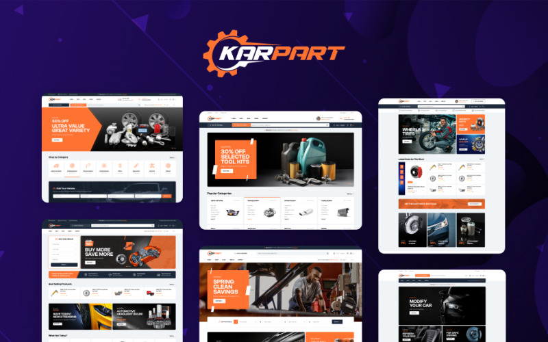 Leo Karpart Elementor - Auto & Automotive Prestashop Thema