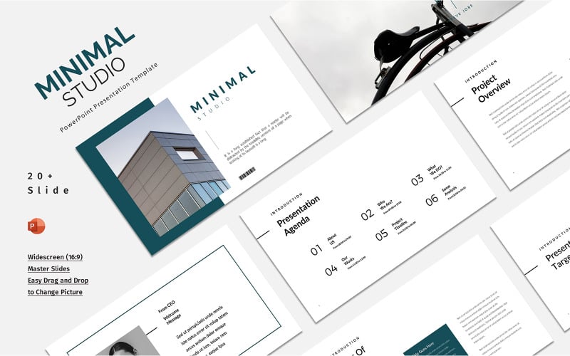 Minimal Studio PowerPoints Presentation