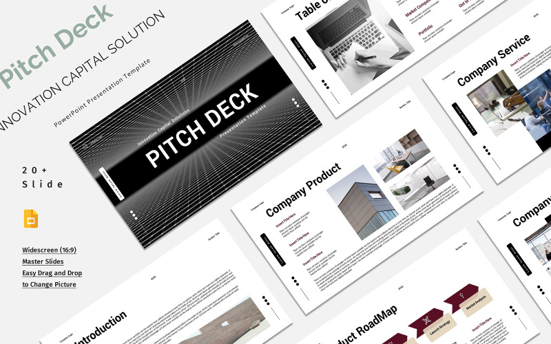 Opportunity Pitch Deck Google Slide-presentatie