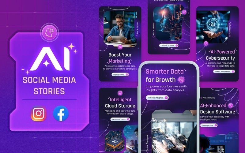 Artificial Intelligence Social Media Stories